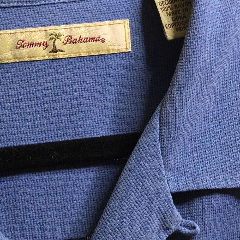 Tommy-bahama Men's Blue Shirt - Picture 3 of 3